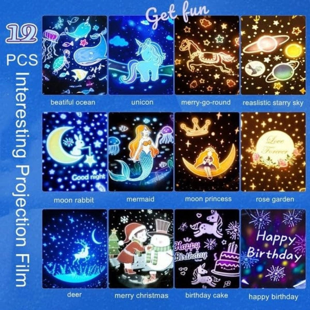 Bunny Carousel Night Light Projector
