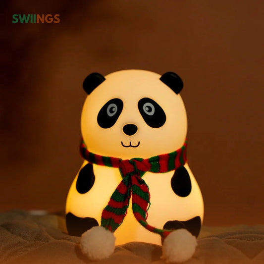 Cute Panda Night Light for Kids