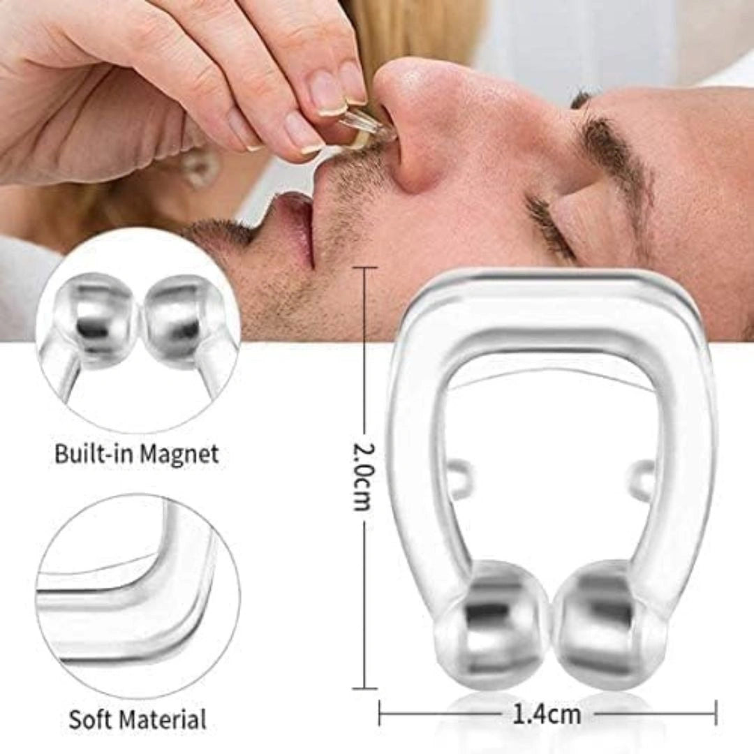 Anti Snore Nose Clip (Buy 1 Get 1 Free)