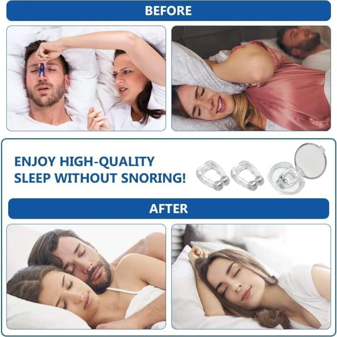 Anti Snore Nose Clip (Buy 1 Get 1 Free)