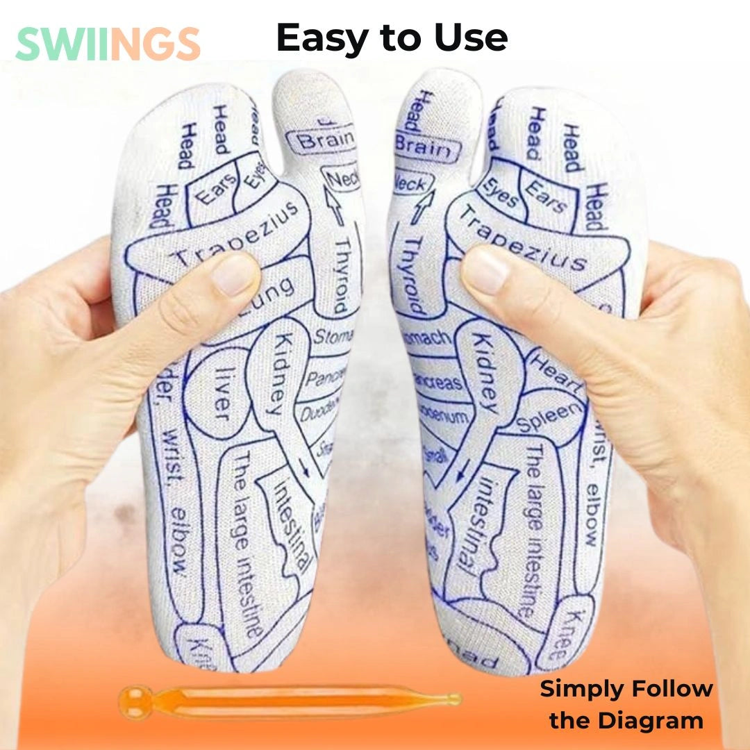 Acupressure Reflexology Socks With Massage