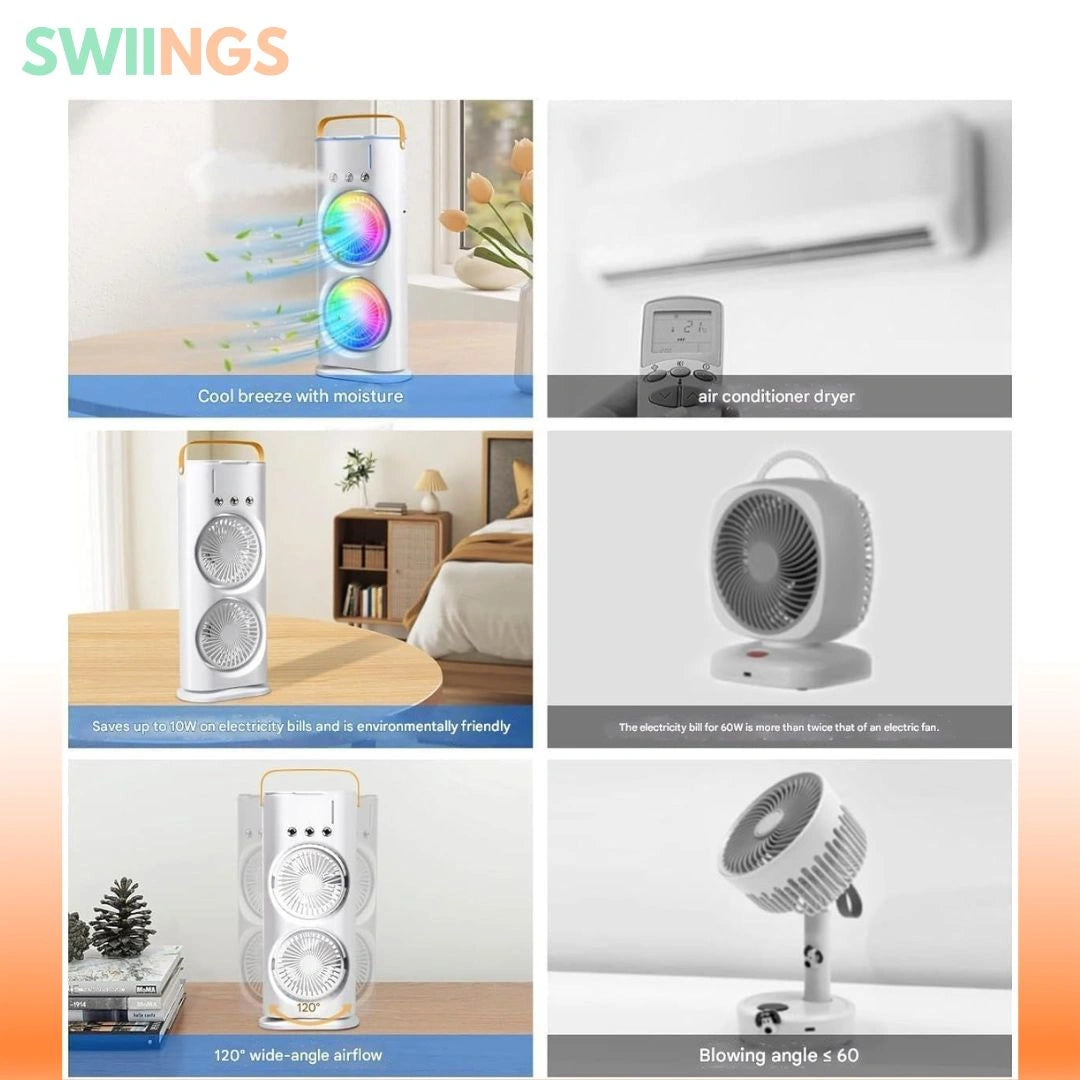 Portable Mini Double Sided Air Cooler