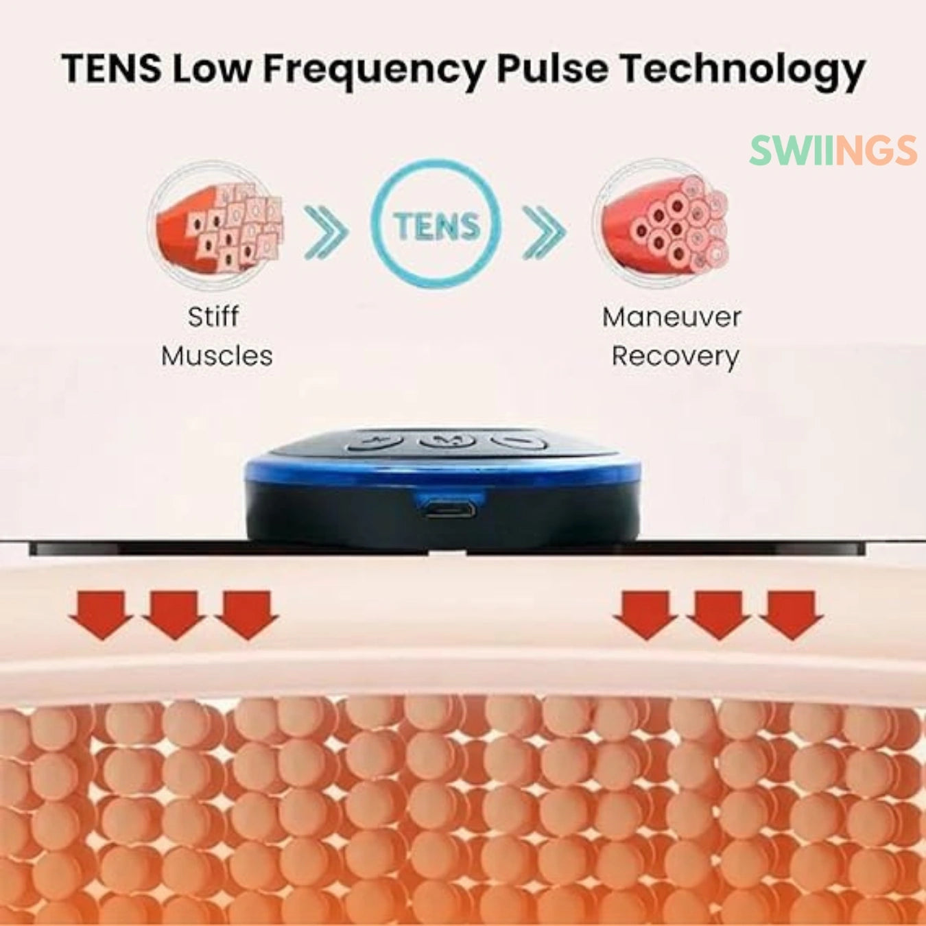 Mini Body Massager Machine for Pain Relief