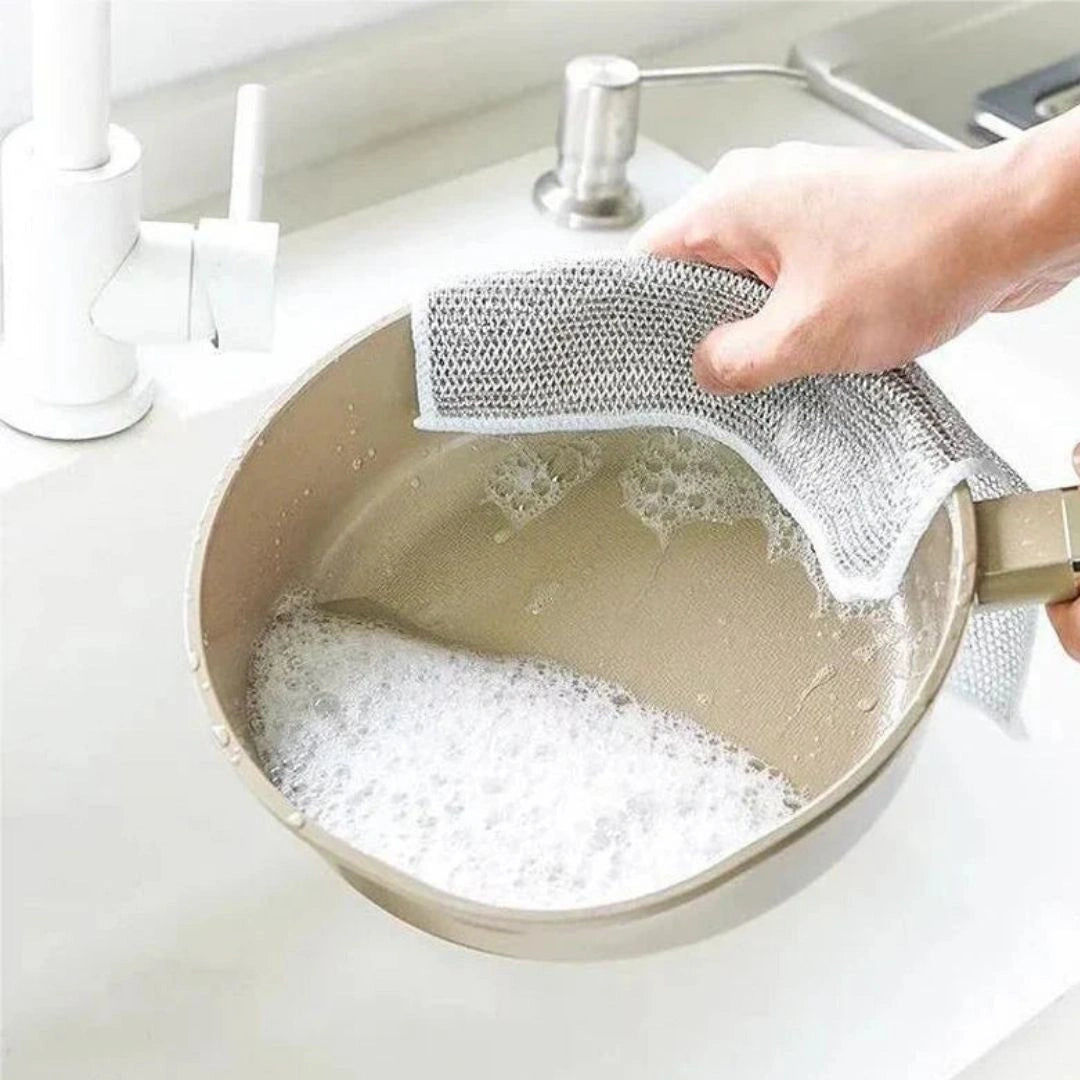 Multifunctional Non Scratch Wire Dishcloth (Buy 10 Get 10 Free)