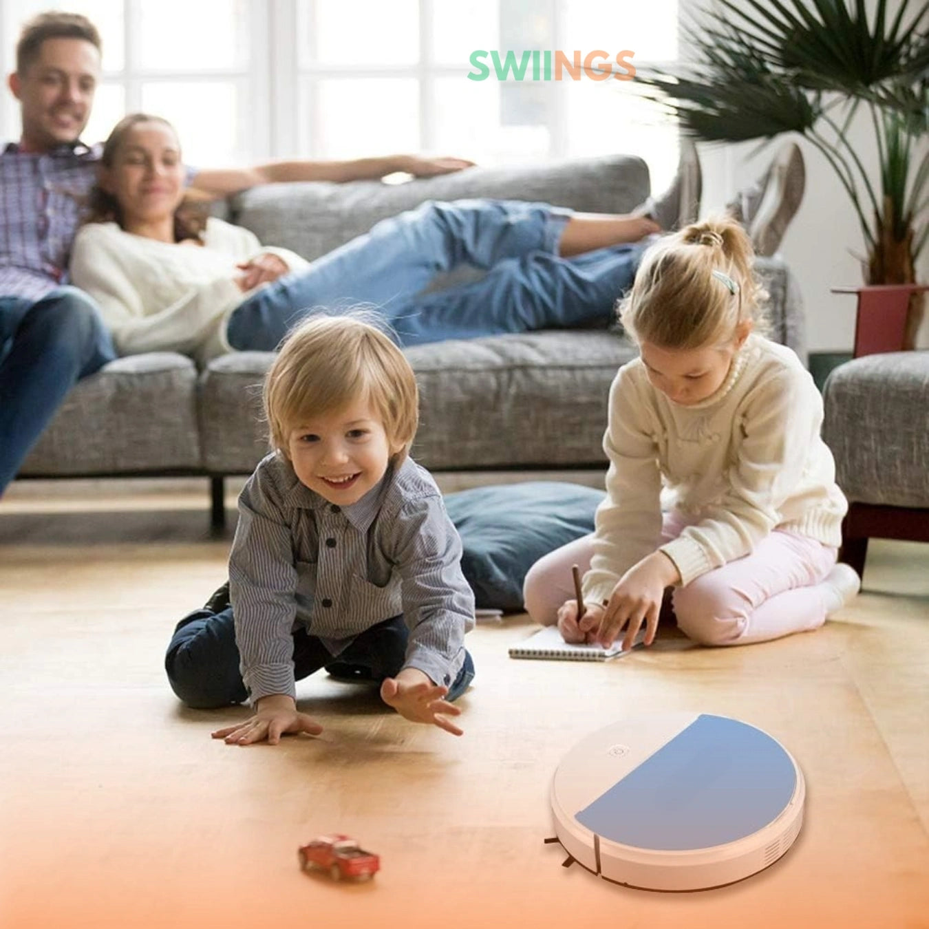 Robotic Vacuum Cleaner Smart Floor Suction Mopping Cleaning Machine