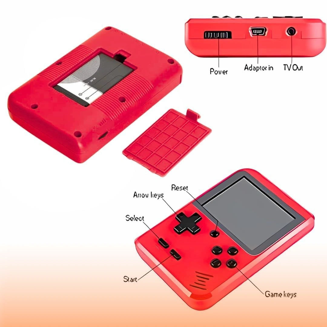 Game Box 400 in 1 Retro Handheld Gaming Console
