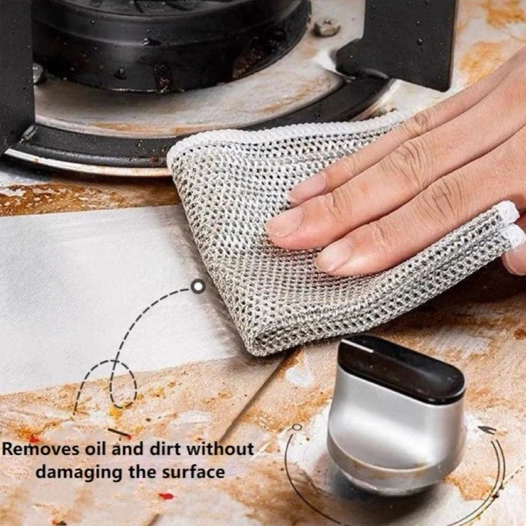 Multifunctional Non Scratch Wire Dishcloth (Buy 10 Get 10 Free)