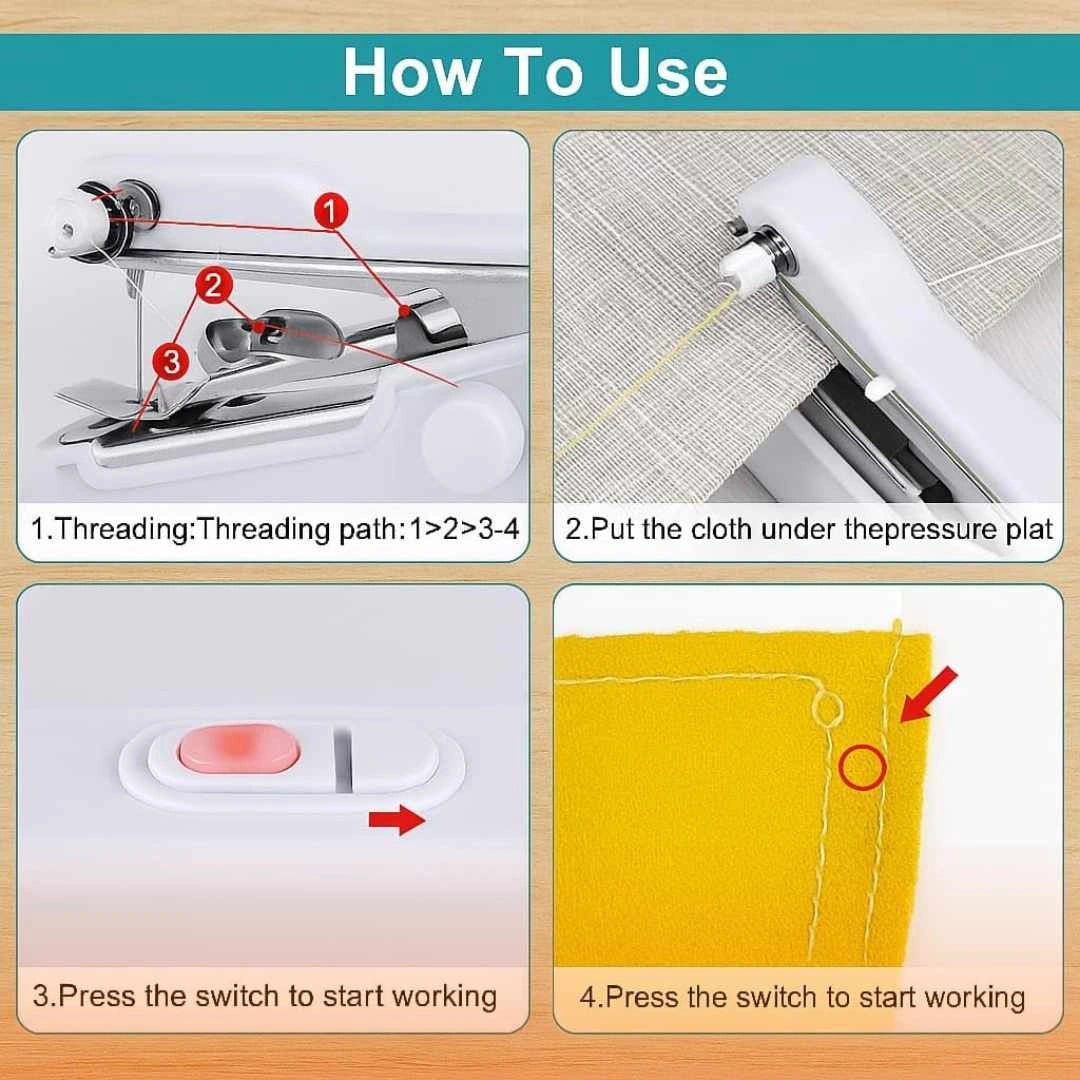 Portable Handheld Sewing Machine