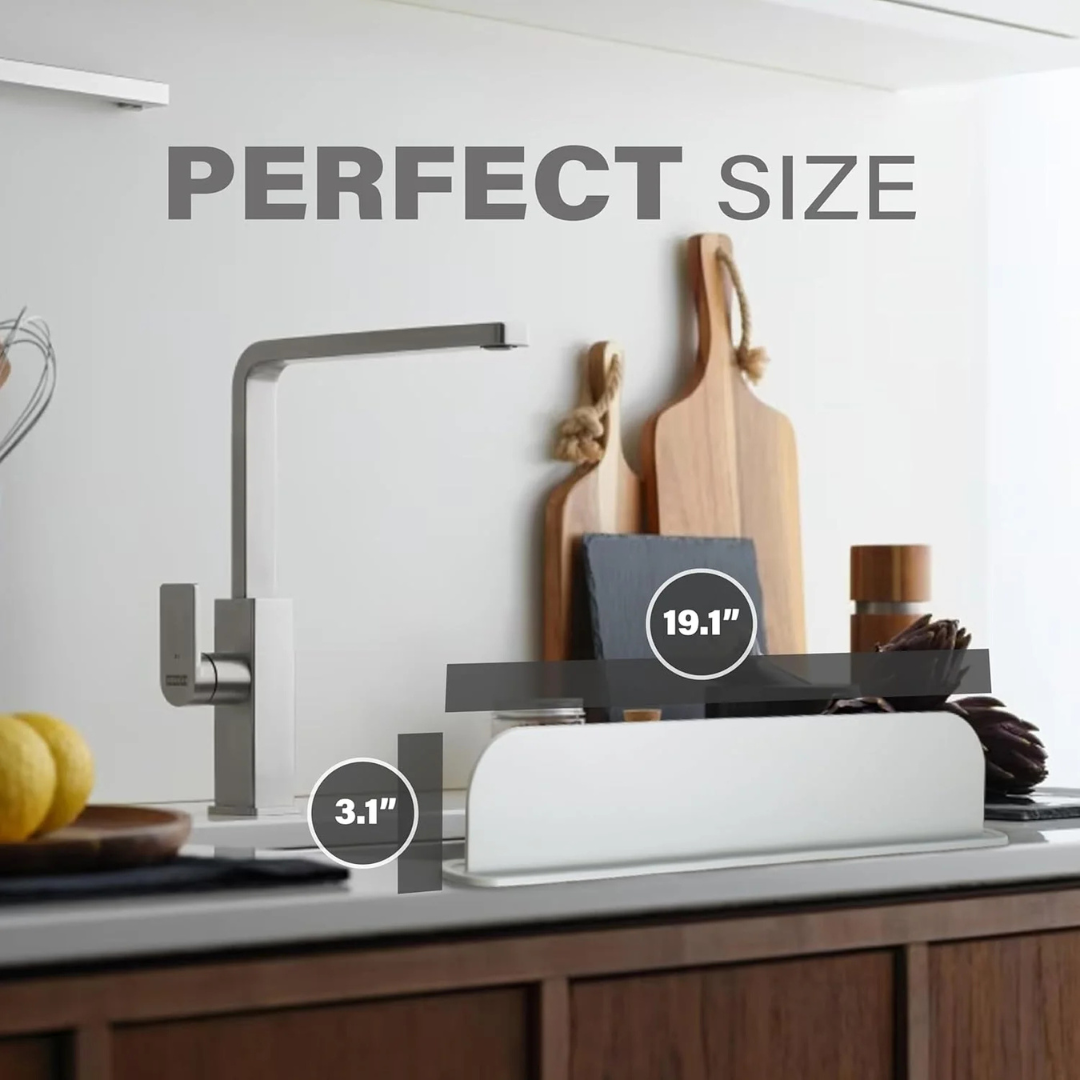 Splash Guard for Kitchen Sink & Countertop