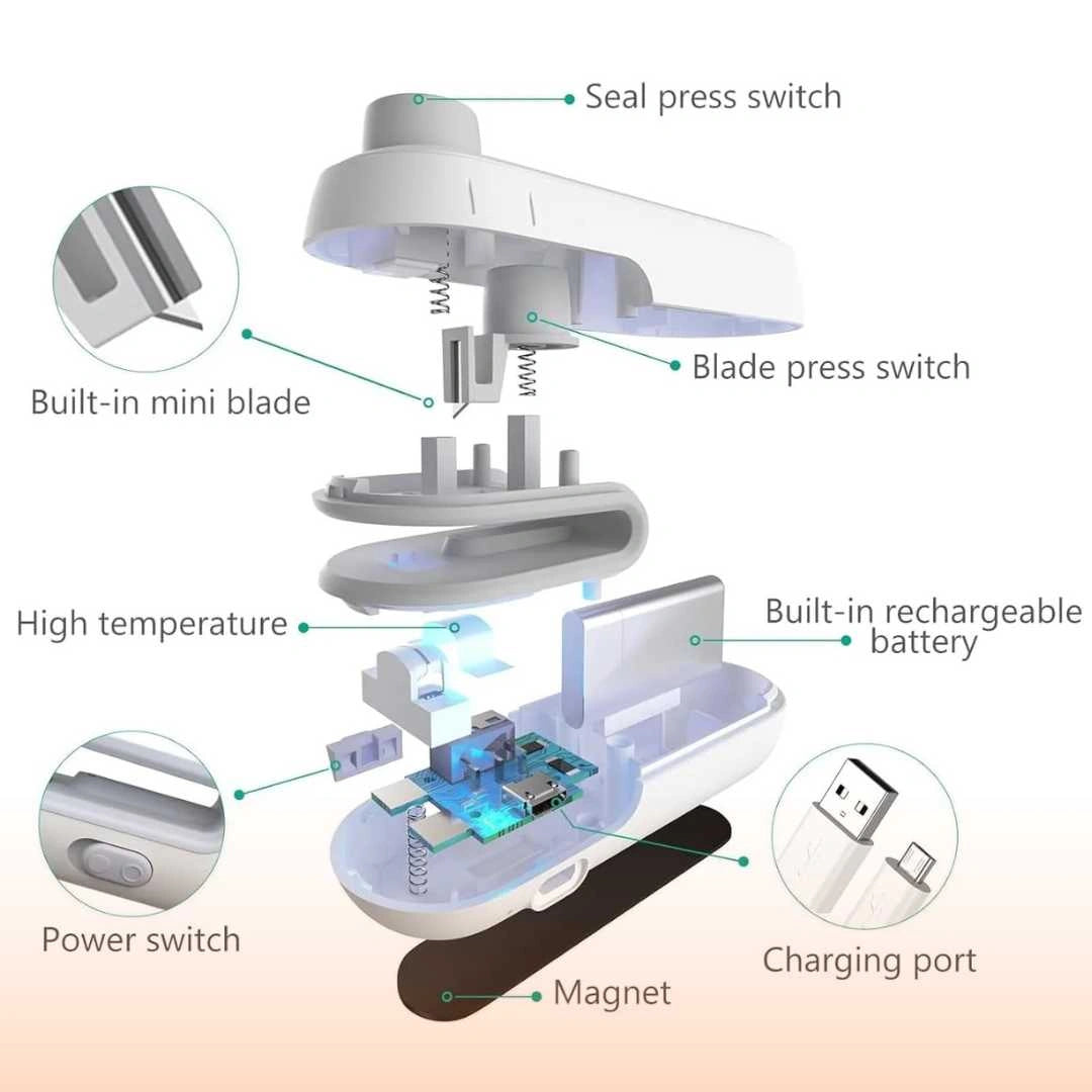 Portable Mini Handheld Heat Sealer Machine