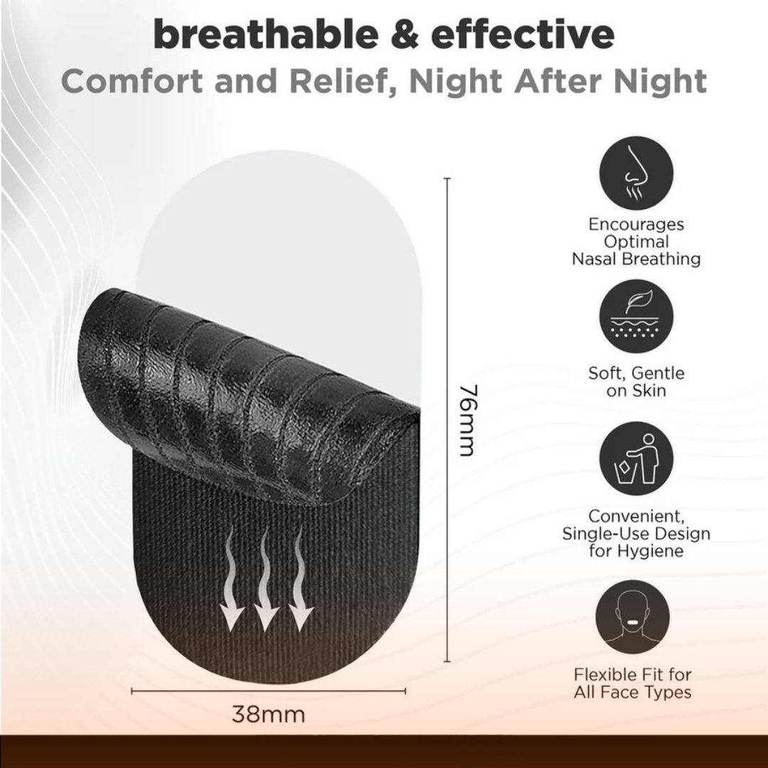 Anti-Snore Mouth Tape For Healthy Breathing(30 Pcs)