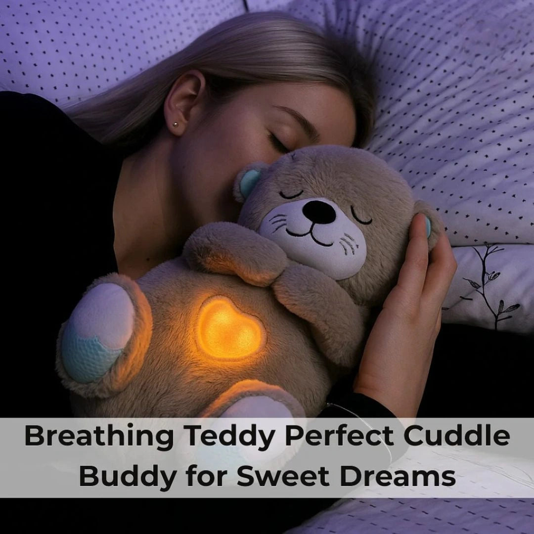 Breathing Teddy Bear with Music, Light and Breathing Motion