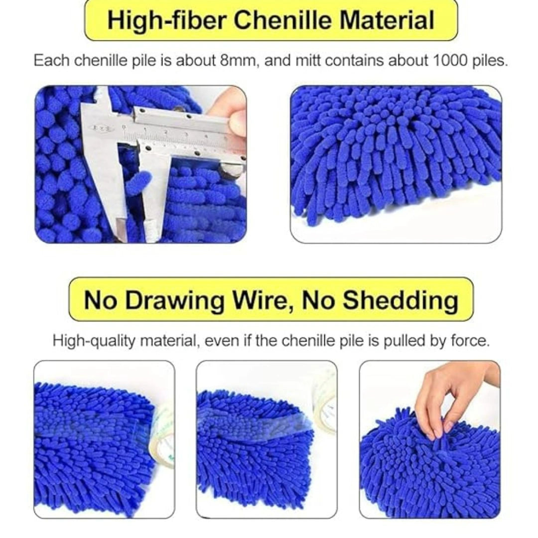 Double Sided Large Size Microfiber Hand Gloves Duster(Buy 1 Get 1 Free)