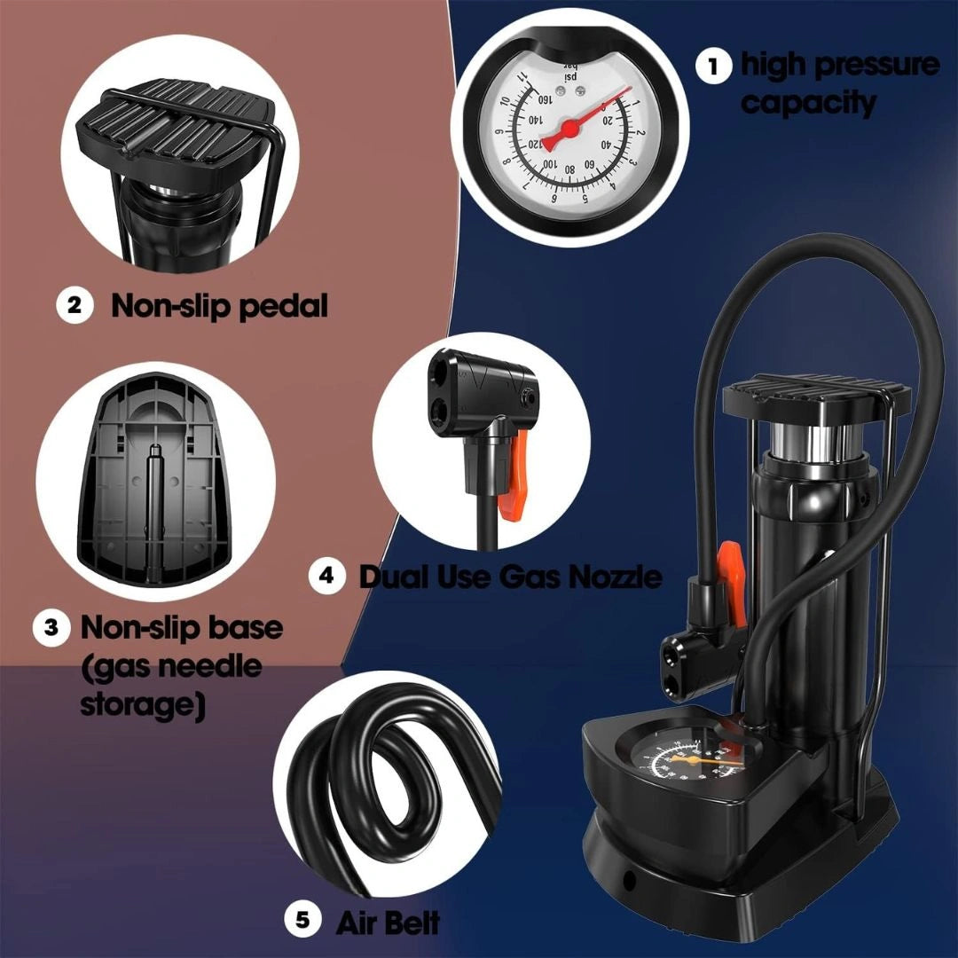 High Pressure Portable Foot Air Pump