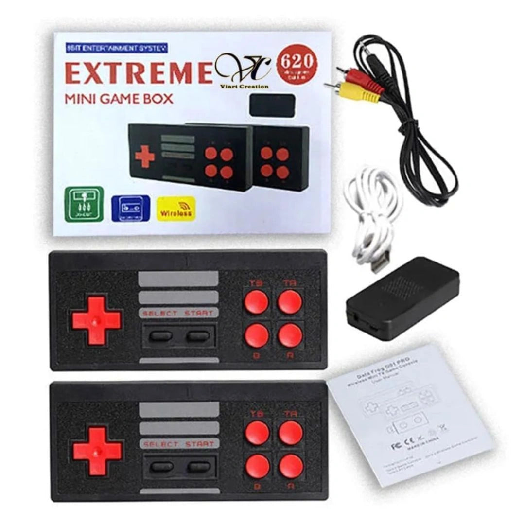 Retro Game Console Built in 620 Classic Games