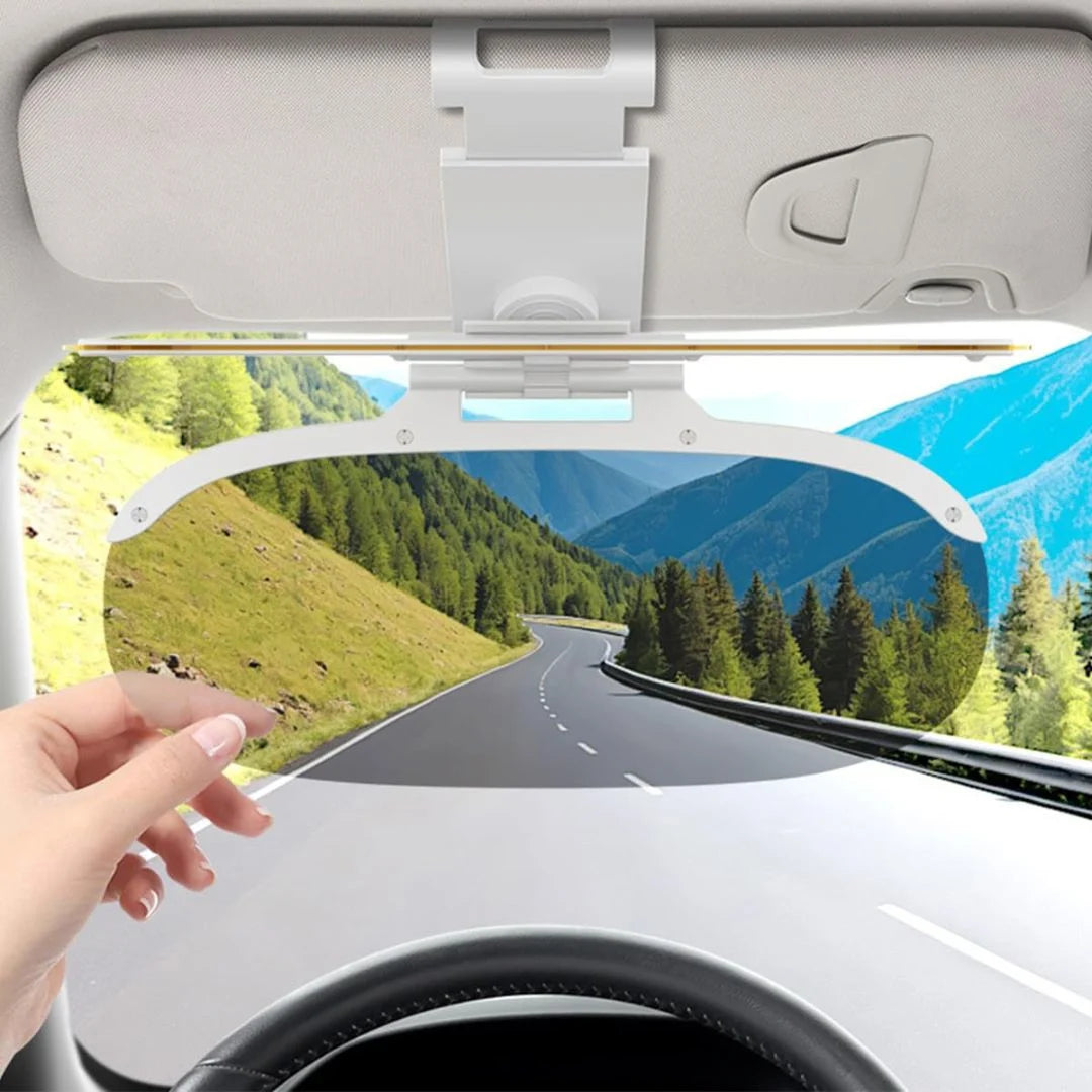Dual-Lens Anti Glare Visor for Car