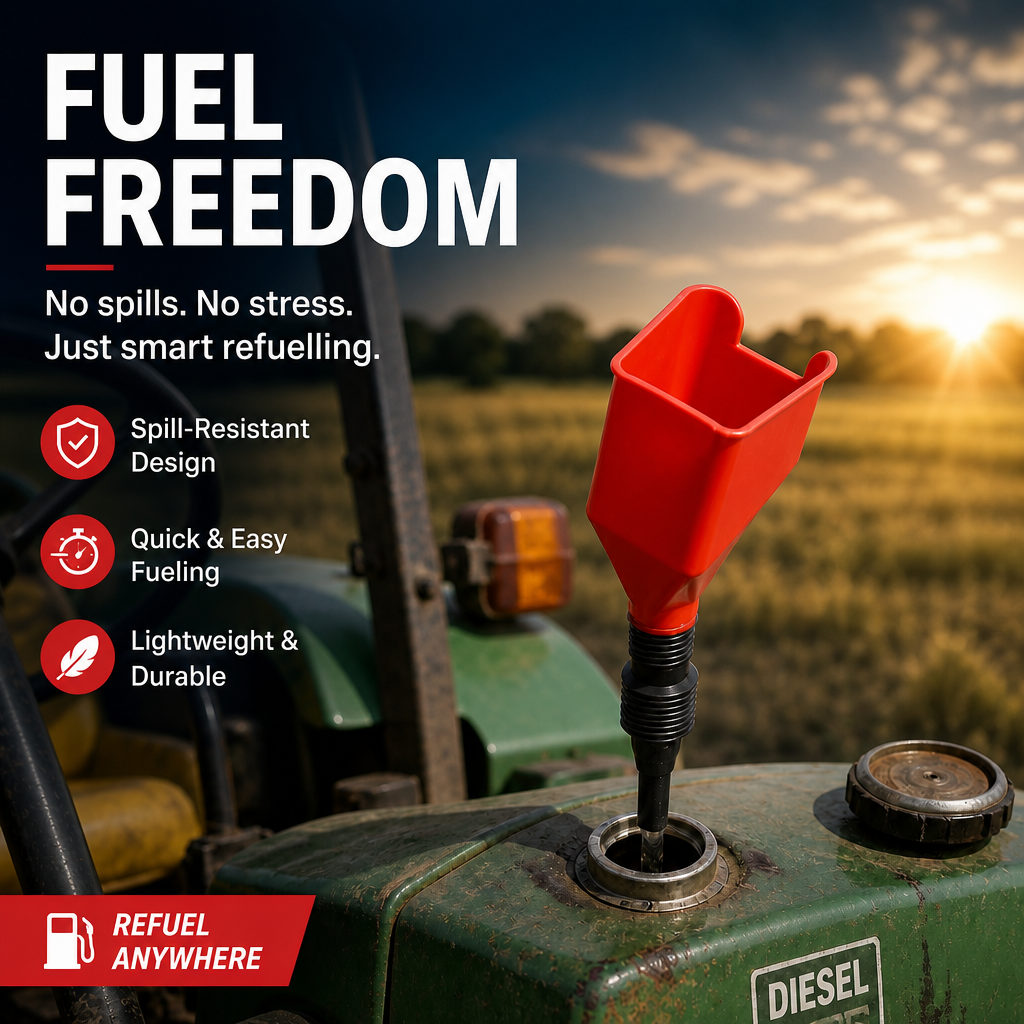 Flexible Fuel Funnel