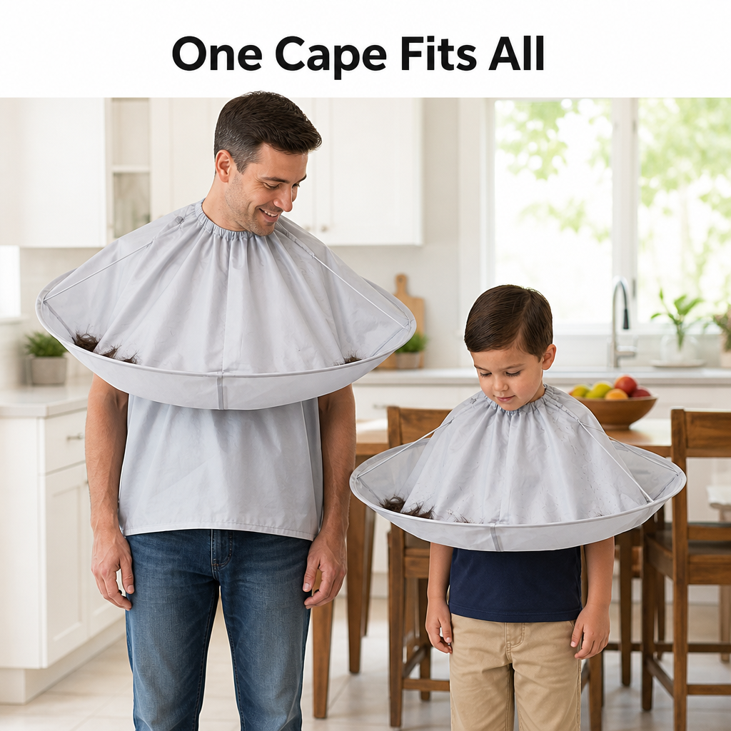 Hair Cutting Cape Kit
