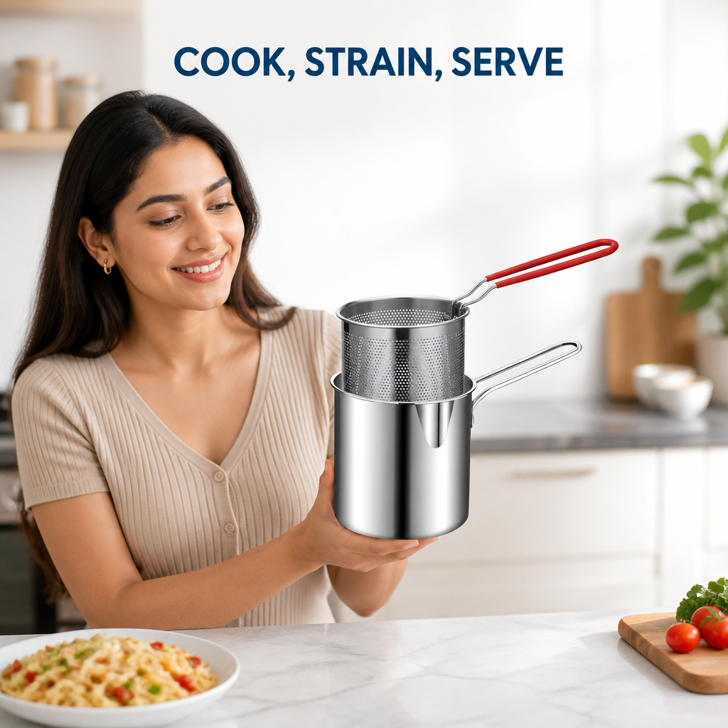 Stainless Steel Deep Frying Pot