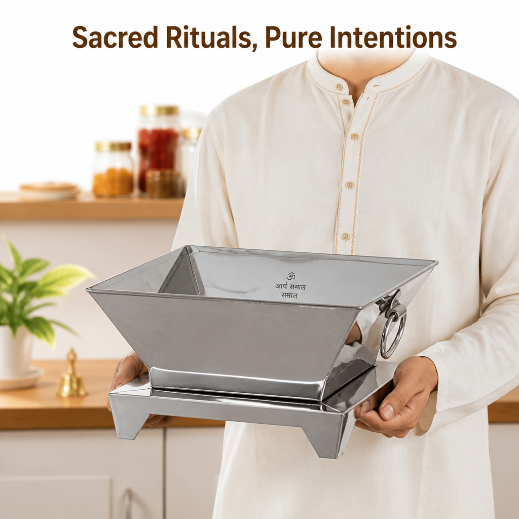 Stainless Steel Hawan Kund