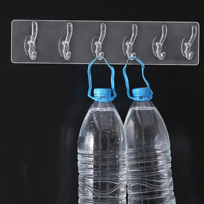 Adhesive Transparent Heavy Duty Wall Hook(Buy 1 Get 1 Free)