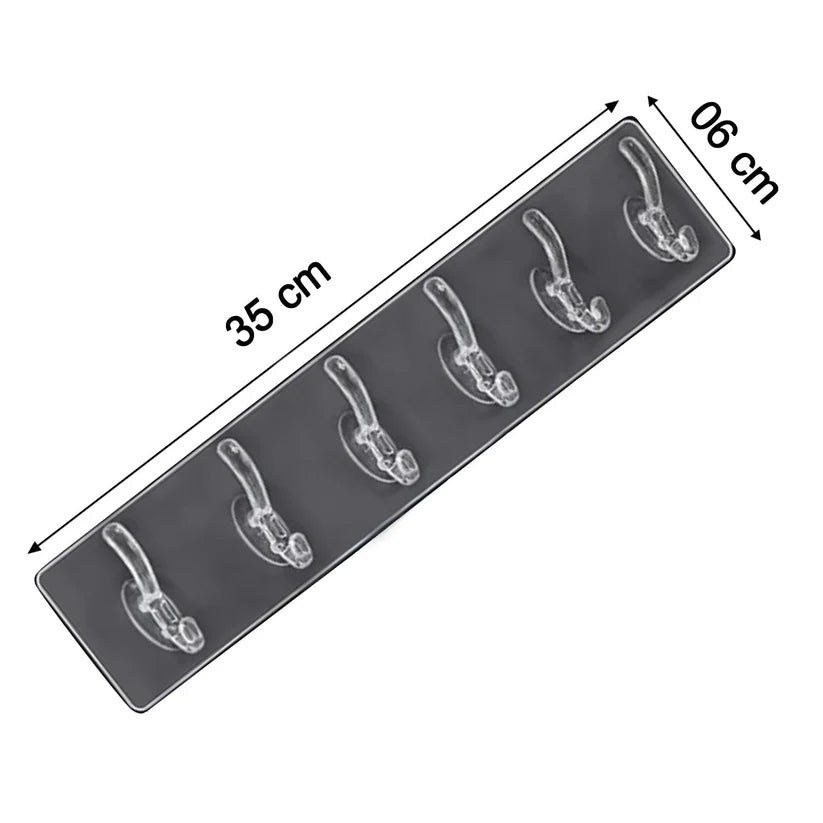 Adhesive Transparent Heavy Duty Wall Hook(Buy 1 Get 1 Free)