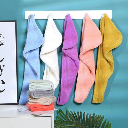 Hair Dry Turban Microfiber Towel