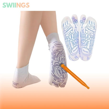 Acupressure Reflexology Socks With Massage