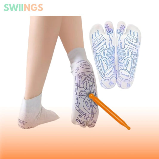 Acupressure Reflexology Socks With Massage