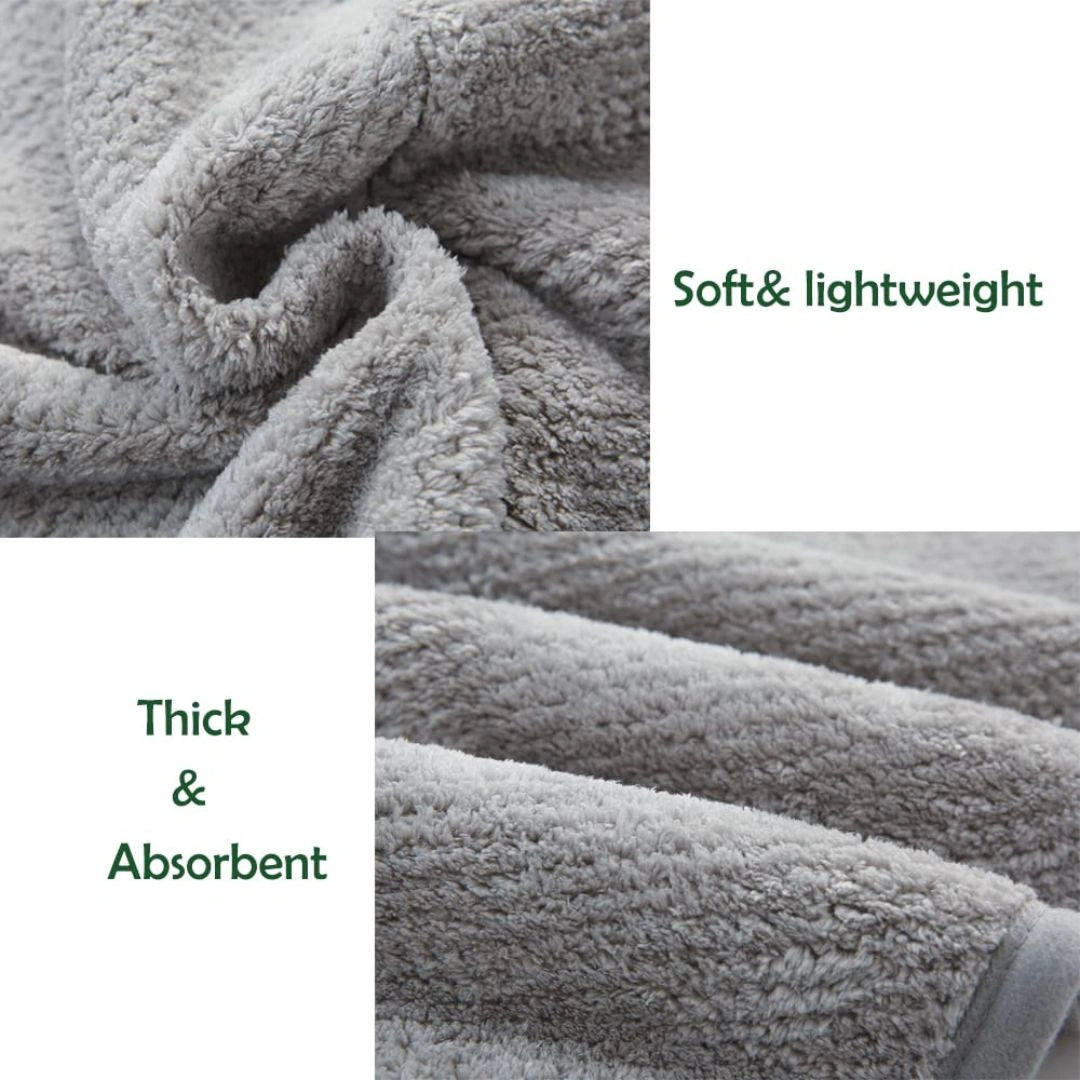 Hair Dry Turban Microfiber Towel