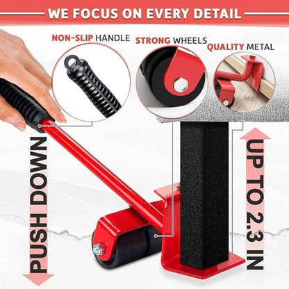 Lifter and Mover Tool Set(5 Pcs)