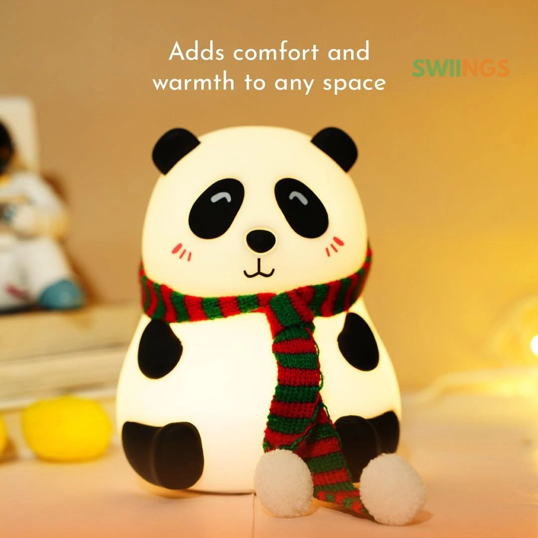 Cute Panda Night Light for Kids