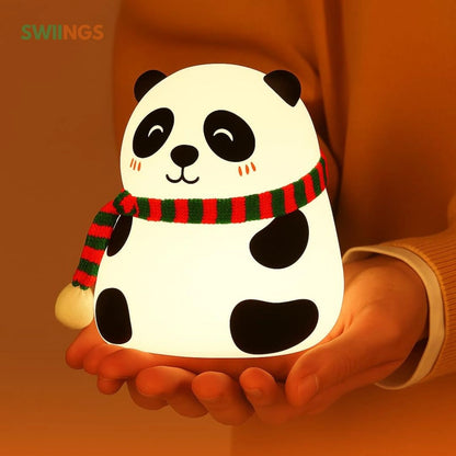 Cute Panda Night Light for Kids