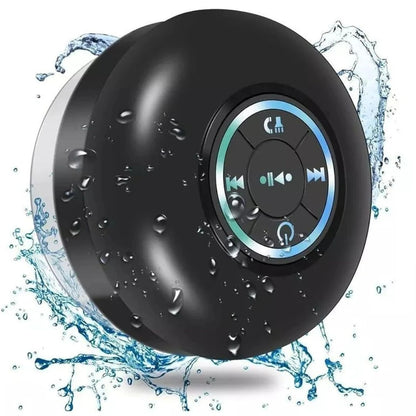 Mini Bluetooth Shower Speaker with RGB Lights