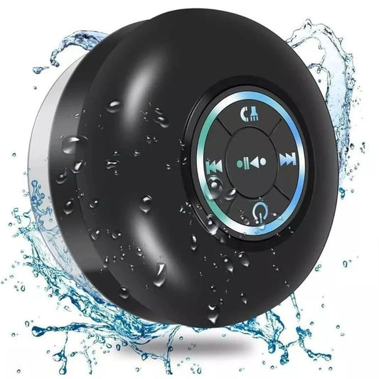 Mini Bluetooth Shower Speaker with RGB Lights