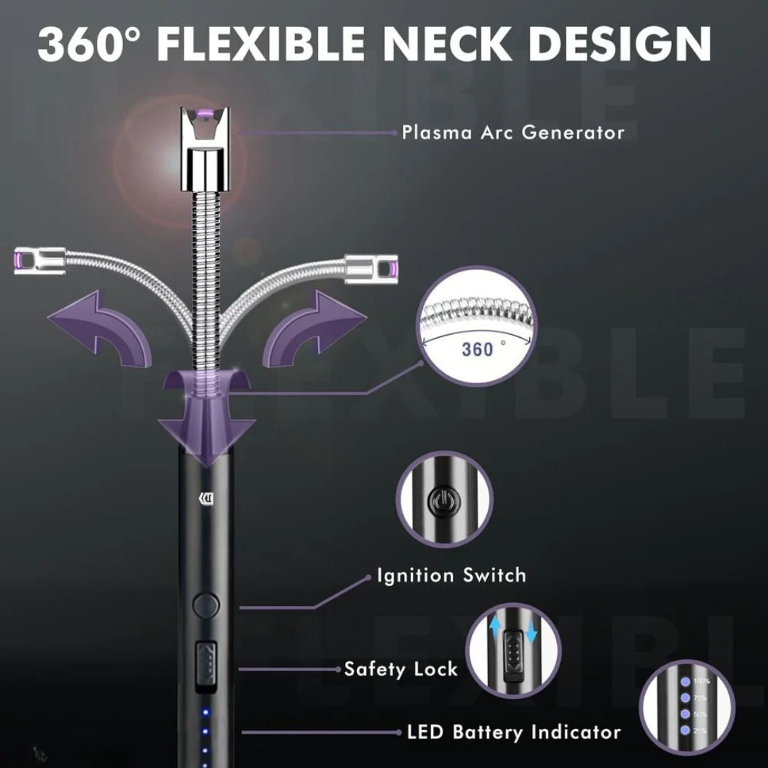 Rechargeable Electric Gas Lighter