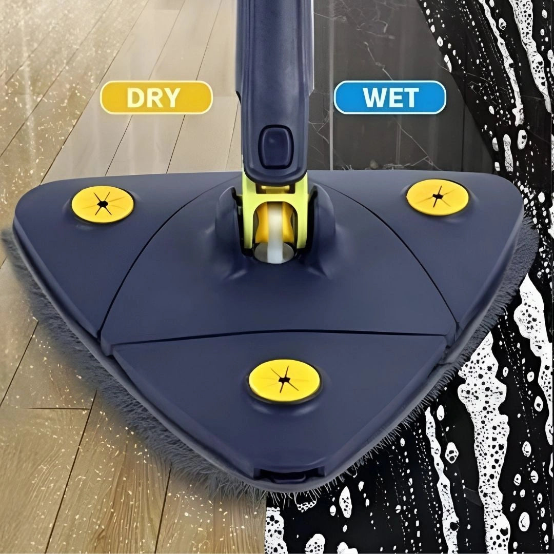 Squeezing 360 Triangle Cleaning Mop