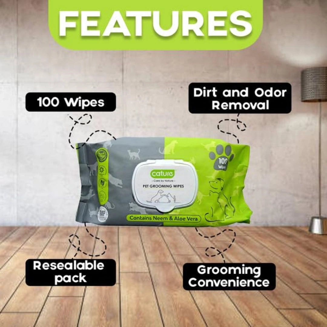 Pet Wipes For Cleaning(100 Pcs Pack)