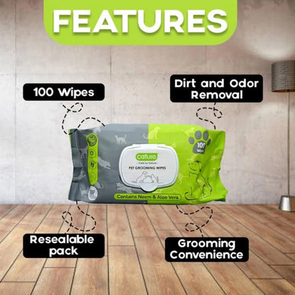 Pet Wipes For Cleaning(100 Pcs Pack)