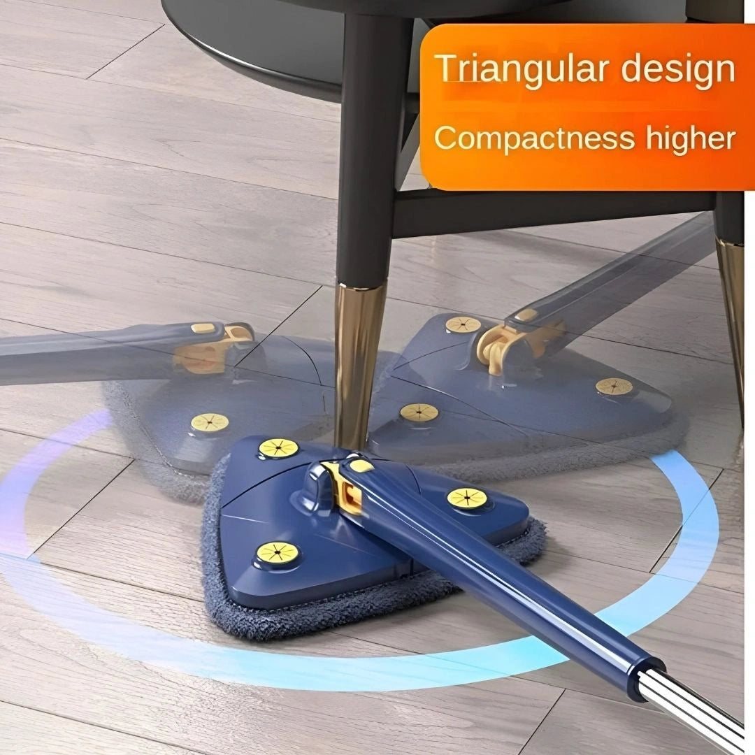 Squeezing 360 Triangle Cleaning Mop