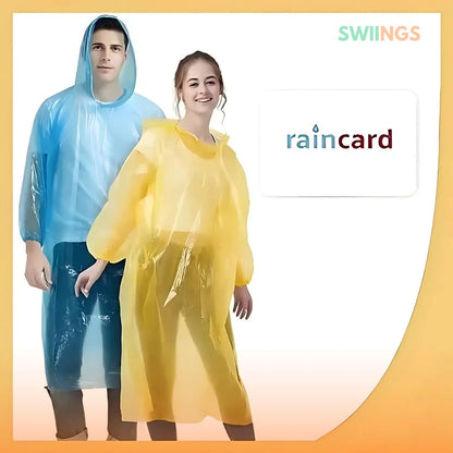 Pocket Rain card for Emergency use (50% Off Today) (5pcs)