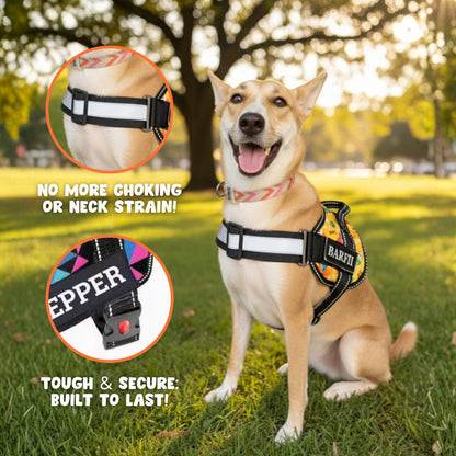 Pawsonalized Harness ( Free Leashes )