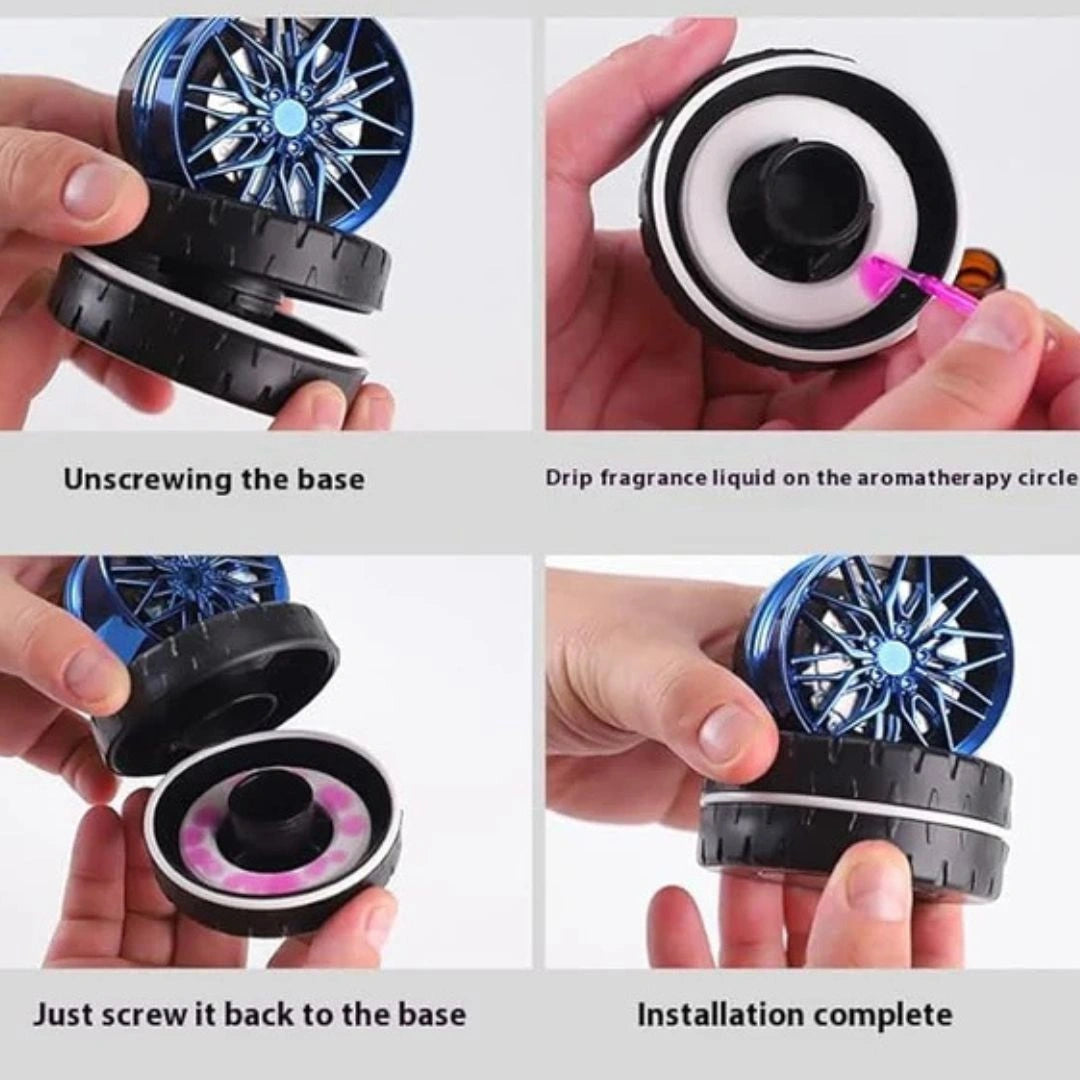 Solar Powered Car Air Freshner