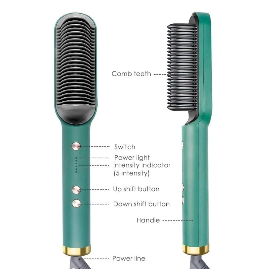 Electric Hair Straightening Brush