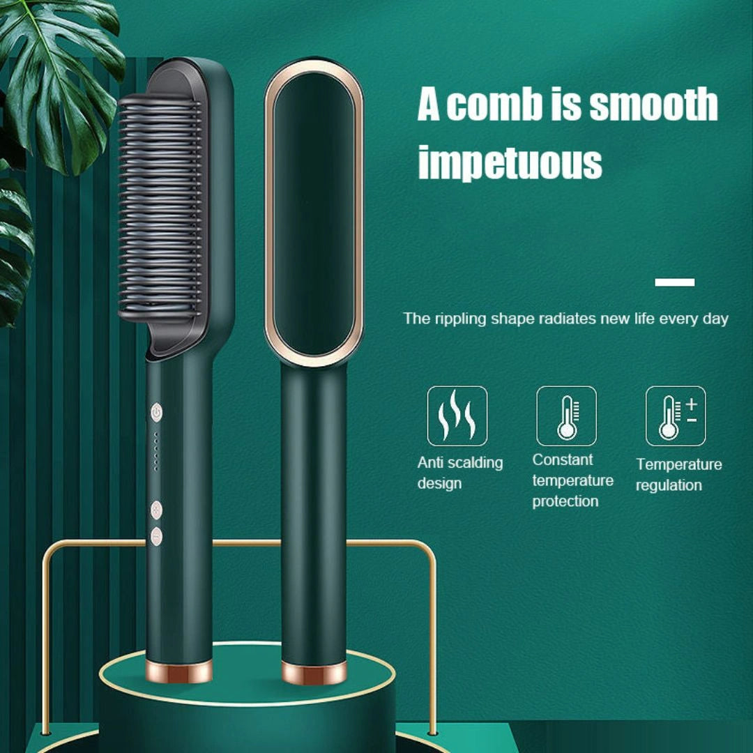 Electric Hair Straightening Brush