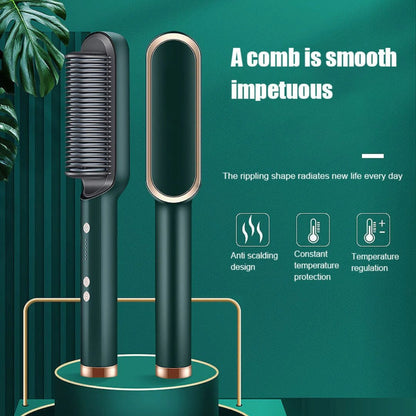 Electric Hair Straightening Brush
