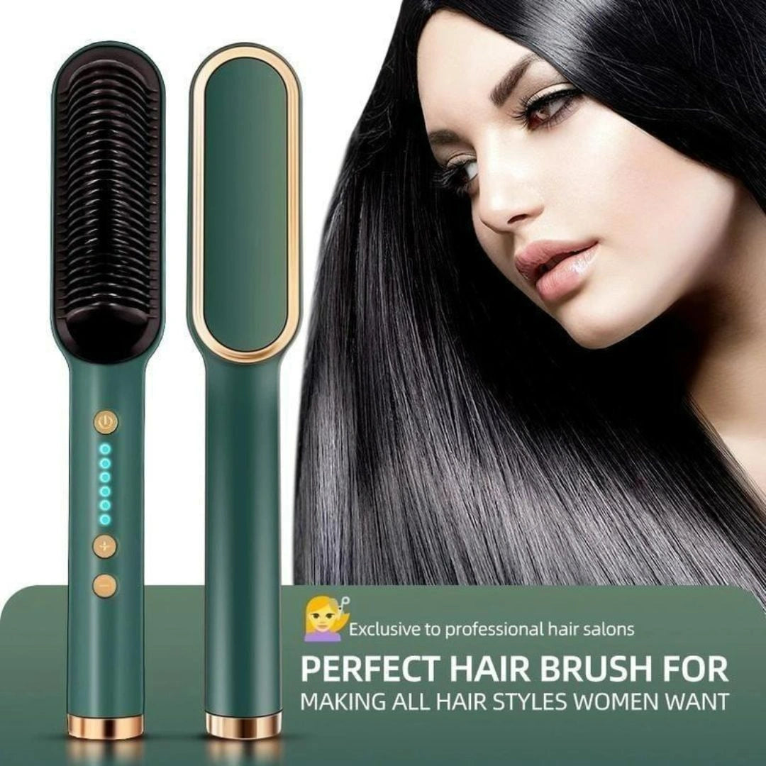 Electric Hair Straightening Brush