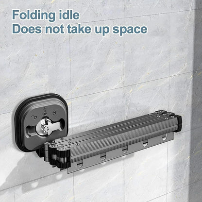 Clothes Drying Rack (Suction Cup Type)