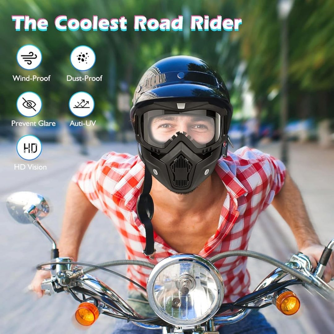 Motorcycle Goggle Mask For Bikers