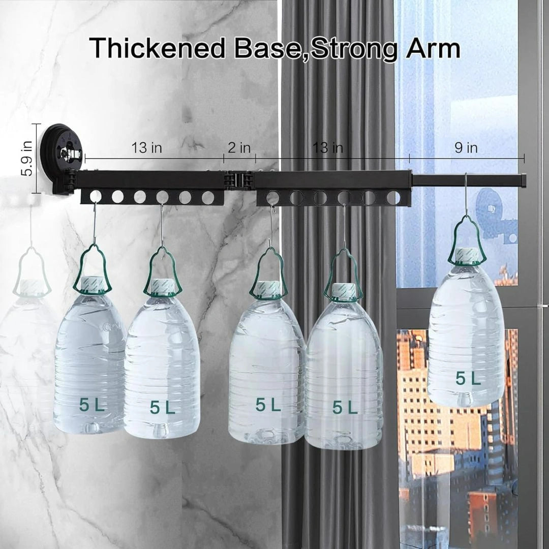Clothes Drying Rack (Suction Cup Type)
